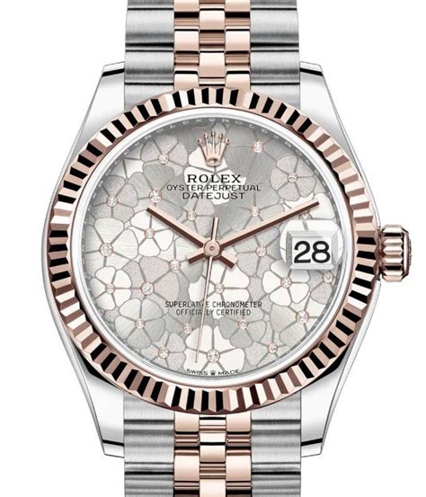 red rolex datejust floral|rolex datejust 28mm rose gold.